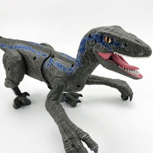 Динозавр 8001D на радиоуправлении, 67 см, ездит, пар, музыка