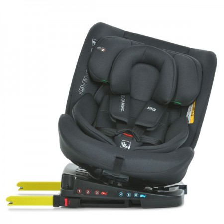 Дитяче автокрісло El Camino i-JOY ME 1205 Antracite i-SIZE R129, зріст дит.40-150см (від народж.до 36кг або 12р.), Top Tether, isofix, 360?, темно-сір Дитяче автокрісло El Camino i-JOY ME 1205 Antracite i-SIZE R129, зріст дит.40-150см (від народж.до 36кг або 12р.), Top Tether, isofix, 360?, темно-сір