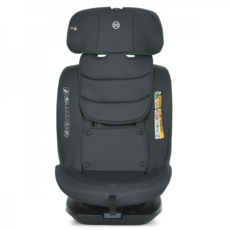 Дитяче автокрісло El Camino i-JOY ME 1205 Antracite i-SIZE R129, зріст дит.40-150см (від народж.до 36кг або 12р.), Top Tether, isofix, 360?, темно-сір Дитяче автокрісло El Camino i-JOY ME 1205 Antracite i-SIZE R129, зріст дит.40-150см (від народж.до 36кг або 12р.), Top Tether, isofix, 360?, темно-сір