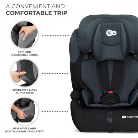Автокресло Kinderkraft Comfort Up i-Size черно-серый KCCOUP02BLK0000 Автокресло Kinderkraft Comfort Up i-Size черно-серый KCCOUP02BLK0000