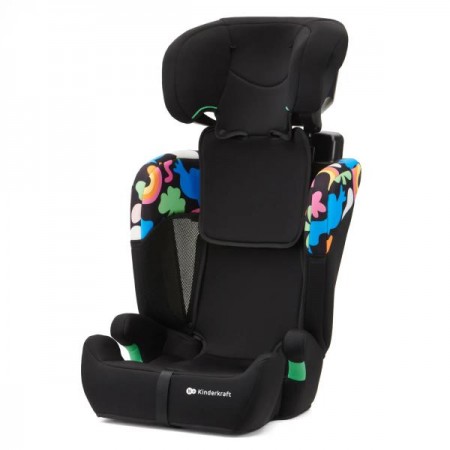 Автокресло Kinderkraft Comfort Up i-Size черный с рисунком KCCOUP02HAP0000 Автокресло Kinderkraft Comfort Up i-Size черный с рисунком KCCOUP02HAP0000