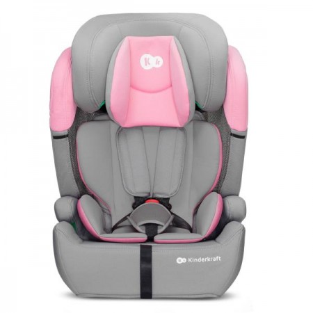 Дитяче автокрісло Kinderkraft Comfort Up i-Size сіро- рожевий KCCOUP02PNK0000