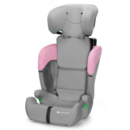 Дитяче автокрісло Kinderkraft Comfort Up i-Size сіро- рожевий KCCOUP02PNK0000