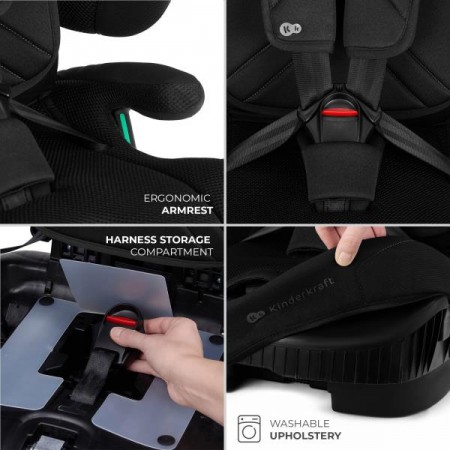 Автокресло Kinderkraft Fix2Go i-Size Black KCFI2GO0BLK0000 Автокресло Kinderkraft Fix2Go i-Size Black KCFI2GO0BLK0000