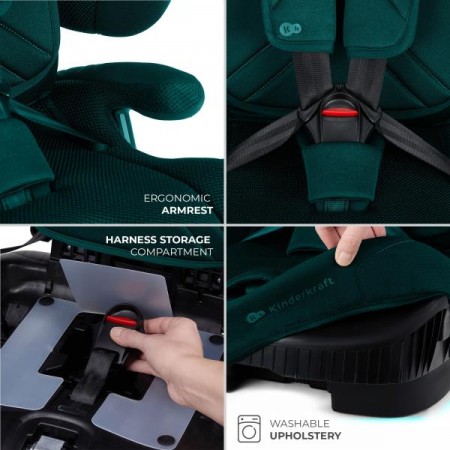 Автокрісло Kinderkraft Fix2Go i-Size Green KCFI2GO0GRE0000