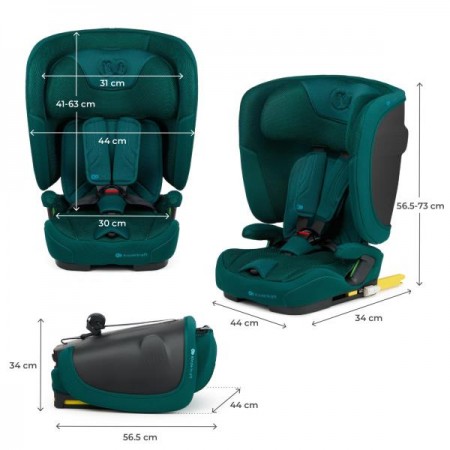 Автокрісло Kinderkraft Fix2Go i-Size Green KCFI2GO0GRE0000