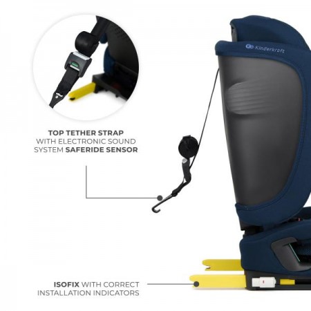 Автокрісло Kinderkraft Fix2Go i-Size Navy KCFI2GO0NAV0000 Автокрісло Kinderkraft Fix2Go i-Size Navy KCFI2GO0NAV0000