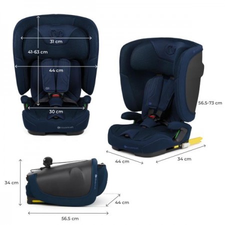 Автокрісло Kinderkraft Fix2Go i-Size Navy KCFI2GO0NAV0000 Автокрісло Kinderkraft Fix2Go i-Size Navy KCFI2GO0NAV0000