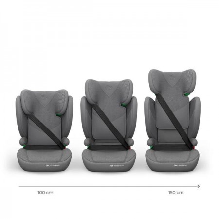 Автокрісло Kinderkraft Junior Fix 2 Plus i-Size Grey KCJUFI20GRYPL0N
