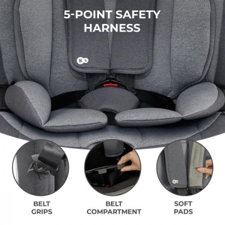 Автокрісло Kinderkraft Oneto3 i-Size Isofix сірий KCONE300GRY0000 Автокрісло Kinderkraft Oneto3 i-Size Isofix сірий KCONE300GRY0000