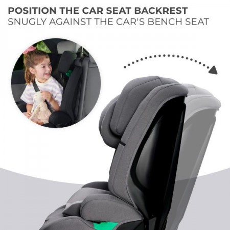 Автокрісло Kinderkraft Safety Fix 2 i-Size Isofix сірий KCSAFI02GRY0000 Автокрісло Kinderkraft Safety Fix 2 i-Size Isofix сірий KCSAFI02GRY0000