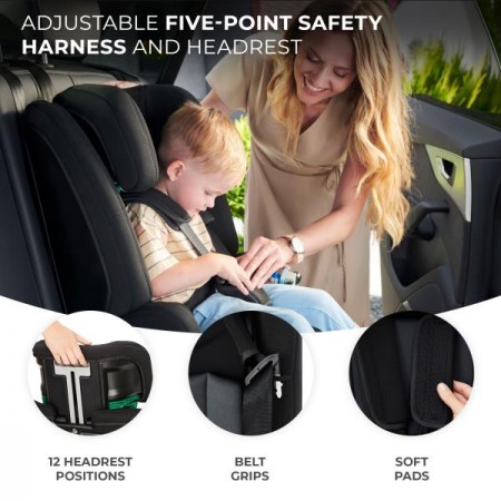 Автокрісло Kinderkraft Safety Fix 2 i-Size Isofix сірий KCSAFI02GRY0000 Автокрісло Kinderkraft Safety Fix 2 i-Size Isofix сірий KCSAFI02GRY0000