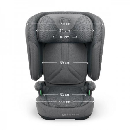 Автокресло Kinderkraft Unity 2 i-Size серый KCUNIT02GRY0000 