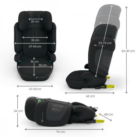 Автокрісло Kinderkraft Xpand 2 PRO i-Size Black KCXPPR02BLK0000