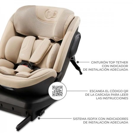 Автокрісло Kinderkraft Xpedition 3 i-Size Beige KCXPED03BEG0000 Автокрісло Kinderkraft Xpedition 3 i-Size Beige KCXPED03BEG0000