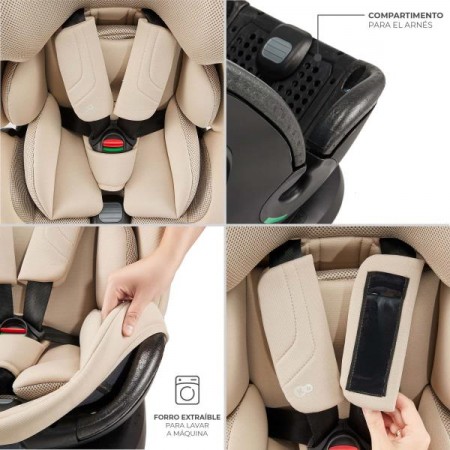 Автокрісло Kinderkraft Xpedition 3 i-Size Beige KCXPED03BEG0000 Автокрісло Kinderkraft Xpedition 3 i-Size Beige KCXPED03BEG0000