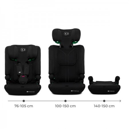 Автокрісло Kinderkraft i-Comfy i-Size Black KCICOM00BLK0000