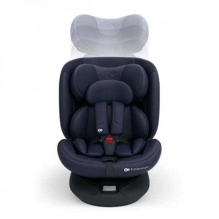 Автокрісло Kinderkraft i-Grow 2 Plus i-Size Navy KCIGRO02NAVPL00