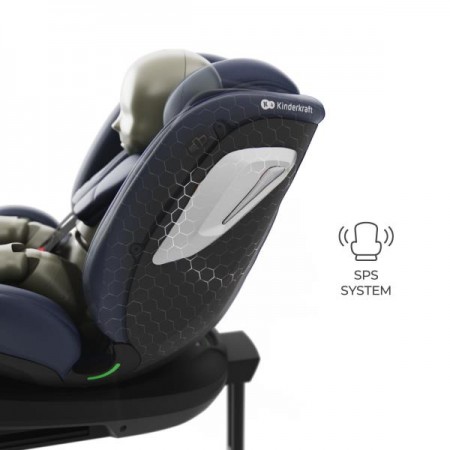 Автокрісло Kinderkraft i-Grow 2 Plus i-Size Navy KCIGRO02NAVPL00