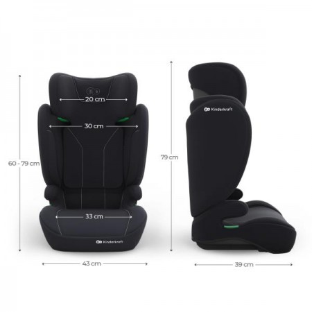 Автокресло Kinderkraft i-Spark 2 Plus i-Size Black KCISPA02BLKPL00 Автокресло Kinderkraft i-Spark 2 Plus i-Size Black KCISPA02BLKPL00