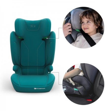 Автокрісло Kinderkraft i-Spark 2 Plus i-Size Green KCISPA02GREPL00 Автокрісло Kinderkraft i-Spark 2 Plus i-Size Green KCISPA02GREPL00