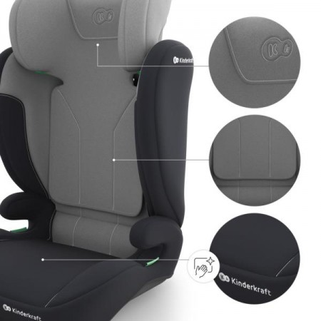 Автокрісло Kinderkraft i-Spark 2 Plus i-Size Grey KCISPA02GRYPL00 Автокрісло Kinderkraft i-Spark 2 Plus i-Size Grey KCISPA02GRYPL00