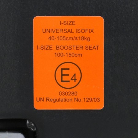Автокресло ME 1187 i-FREE Shadow Gray детское, i-SIZE R129, фаза 1,2 (40-150см), top tether, isofix, 360, серый