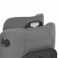 Автокресло ME 1187 i-FREE Shadow Gray детское, i-SIZE R129, фаза 1,2 (40-150см), top tether, isofix, 360, серый