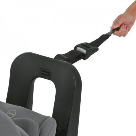 Автокресло ME 1187 i-FREE Shadow Gray детское, i-SIZE R129, фаза 1,2 (40-150см), top tether, isofix, 360, серый