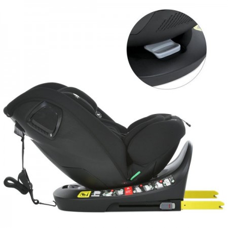 Автокресло ME 1188 i-HOLD Black детское, i-SIZE R129, фаза 1,2 (рост дет.40-150см), Top Tether, isofix, поворот 360?, черный Автокресло ME 1188 i-HOLD Black детское, i-SIZE R129, фаза 1,2 (рост дет.40-150см), Top Tether, isofix, поворот 360?, черный