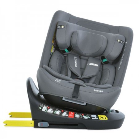 Автокресло ME 1188 i-HOLD Shadow Gray детское, i-SIZE R129, фаза 1,2 (рост дет.40-150см), Top Tether, isofix, поворот 360?, серый Автокресло ME 1188 i-HOLD Shadow Gray детское, i-SIZE R129, фаза 1,2 (рост дет.40-150см), Top Tether, isofix, поворот 360?, серый
