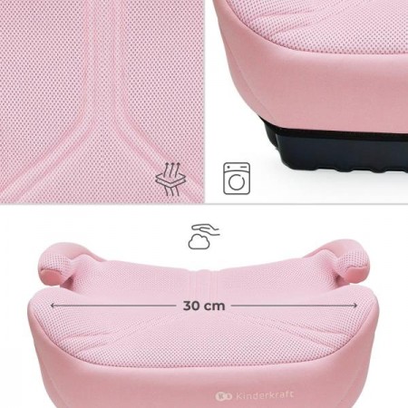Автокресло-бустер Kinderkraft i-Boost 2 Pro Pink KCIBOO02PNKPR00