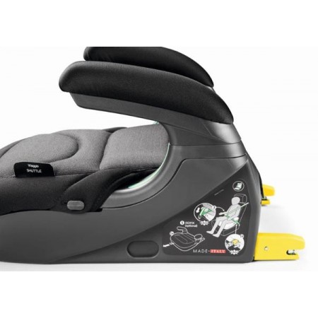 Автокресло-бустер Peg-Perego Viaggio Shuttle Isofix черный IMVS040000DP53DX13 Автокресло-бустер Peg-Perego Viaggio Shuttle Isofix черный IMVS040000DP53DX13