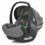 Дитяче автокрісло дитяче El Camino i-FIX+ ME 1110 Simply Gray i-SIZE R129, зріст дитини 40-87см, рег.підголівник, 2 ур.,москіт,чохол, cірий