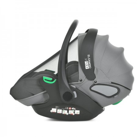 Дитяче автокрісло дитяче El Camino i-FIX+ ME 1110 Simply Gray i-SIZE R129, зріст дитини 40-87см, рег.підголівник, 2 ур.,москіт,чохол, cірий Дитяче автокрісло дитяче El Camino i-FIX+ ME 1110 Simply Gray i-SIZE R129, зріст дитини 40-87см, рег.підголівник, 2 ур.,москіт,чохол, cірий
