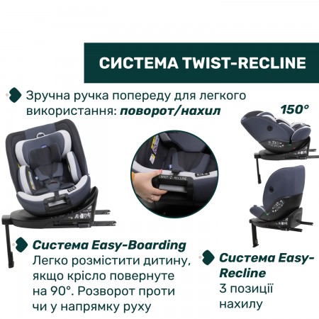 Автокресло EverOne i-Size, группа 0+/1/2/3 арт. 87148.18 цвет Синий Автокресло EverOne i-Size, группа 0+/1/2/3 арт. 87148.18 цвет Синий