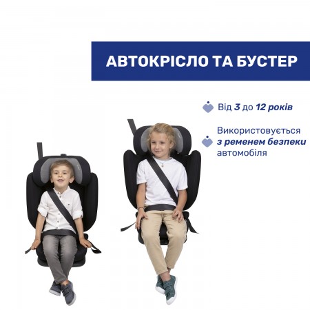 Дитяче автокрісло Fold&Go S i-Size, група 2/3 арт. 87117.26 колір Сірий Дитяче автокрісло Fold&Go S i-Size, група 2/3 арт. 87117.26 колір Сірий