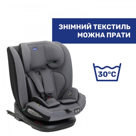 Дитяче автокрісло Mokita i-Size, група 1/2/3 арт. 87033.73 колір Сірий