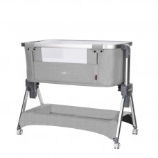 Кроватка-трансформер Carrello Aria CRL-16402 серая из дерева