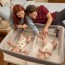 Детская кроватка для двойни Next2Me Twins арт. 87077 цвет Серый