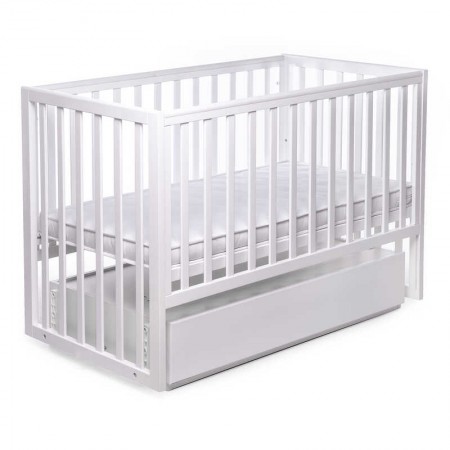 Кроватка-трансформер BabyToys DS-401 белая с ящиком Кроватка-трансформер BabyToys DS-401 белая с ящиком