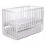 Кроватка-трансформер BabyToys DS-401 белая с ящиком Кроватка-трансформер BabyToys DS-401 белая с ящиком