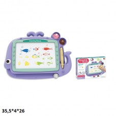 Доска для рисования BabyToys 628-98 с печатками цветная