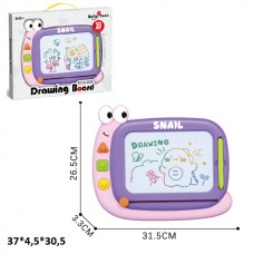 Доска для рисования BabyToys YBY832-2A улитка с печатками