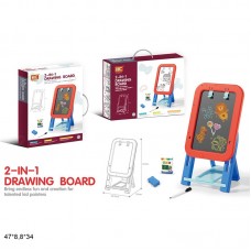 Детский мольберт BabyToys HC-183C-02 магнитный двусторонний