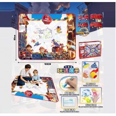 Коврик для рисования BabyToys 100х80 см разноцветный