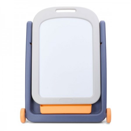 Мольберт QC-BB03 53-44-в70см, дошка 33-47,5см (магнитна, для малювання маркером), 2 колеса, стільчик, в кор-ці, 66-53-16см
