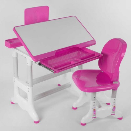 Дитяча парта зі стільчиком BabyToys J 55701 регульована висота