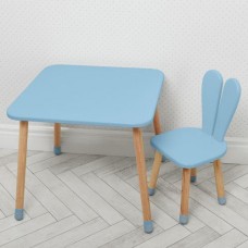 Столик детский 04-025BLAKYTN, со стульчиком, синий