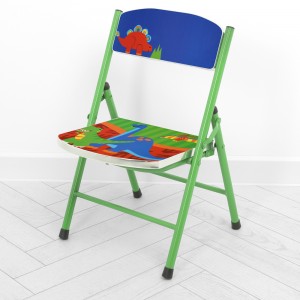 Столик детский A19-DINO3 складной, со стульчиком, динозавр